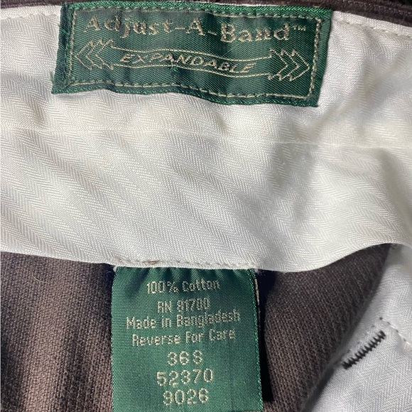 adjust a band expandable corduroy pants trousers Size 36 Gray & Brown (2 Pairs) - Picture 13 of 15